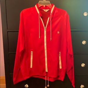 Vintage Red windbreaker